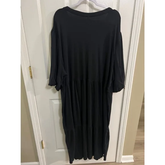 Amazon Essentials Women's Organic Cotton Fit and Flare Dress NWT 6X - Picture 10 of 13